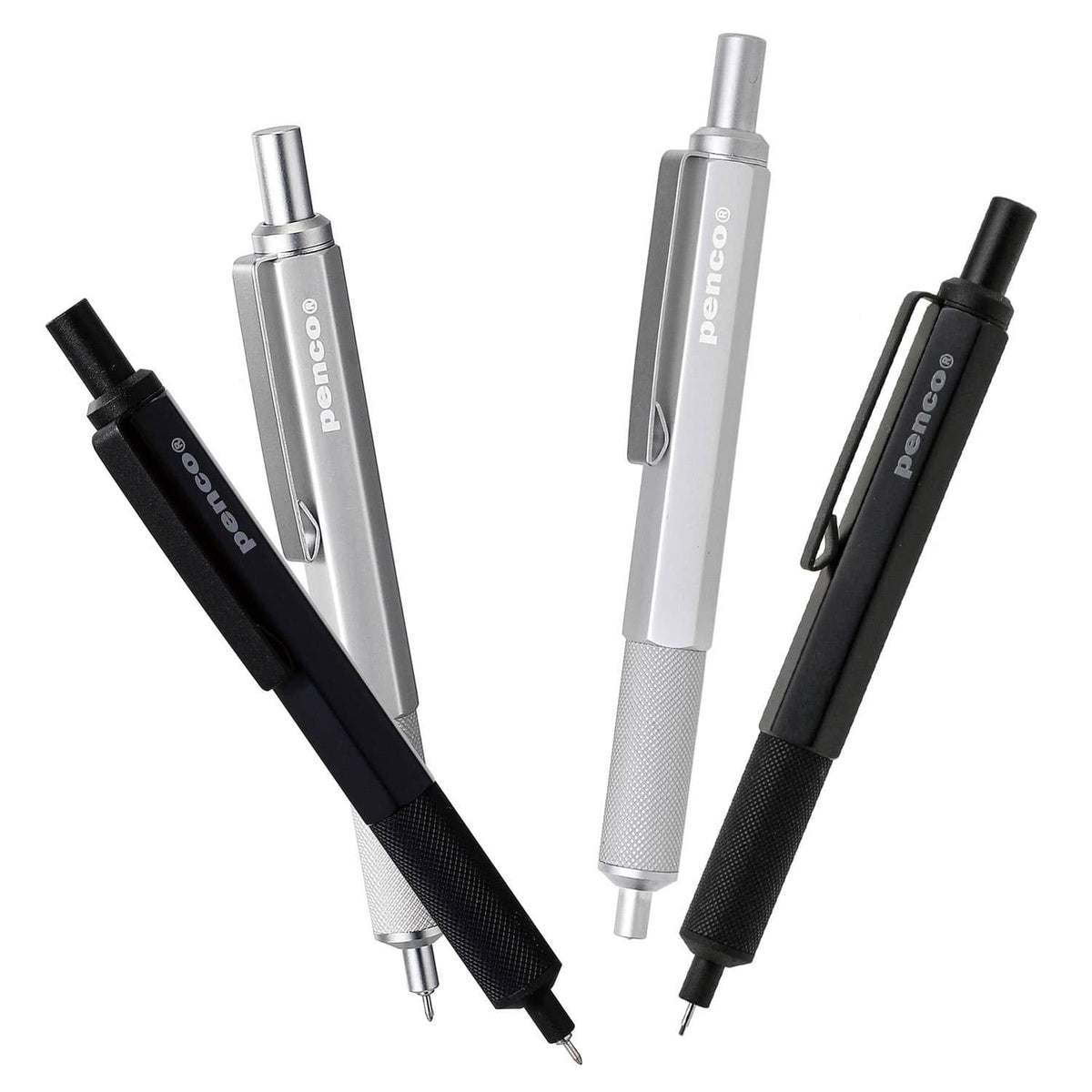 Penco Drafting Pencil nelle versioni Argento e Nero