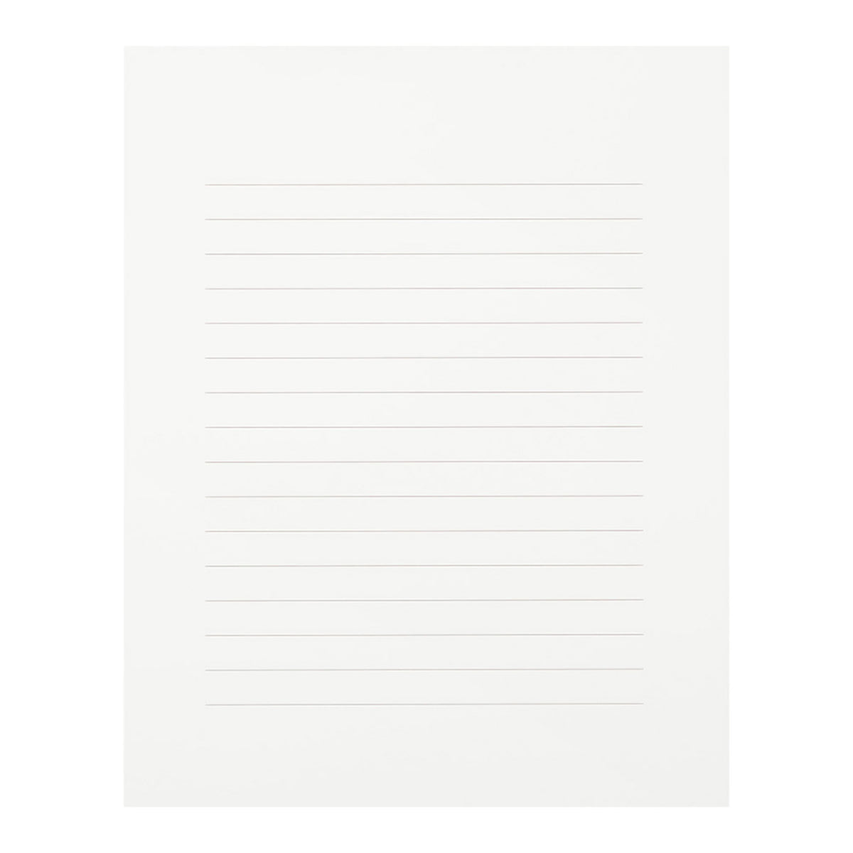 MD Letter Pad Cotton con fogli a righe orizzontali in MD PAPER Cotton