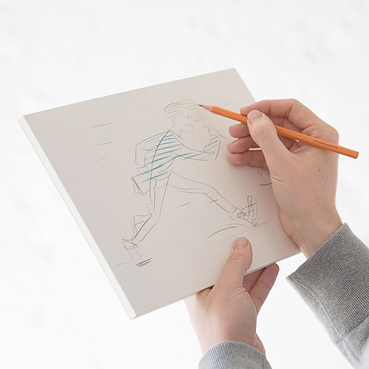MD Paper Pad Cotton A4 utilizzato per disegnare con matite colorate