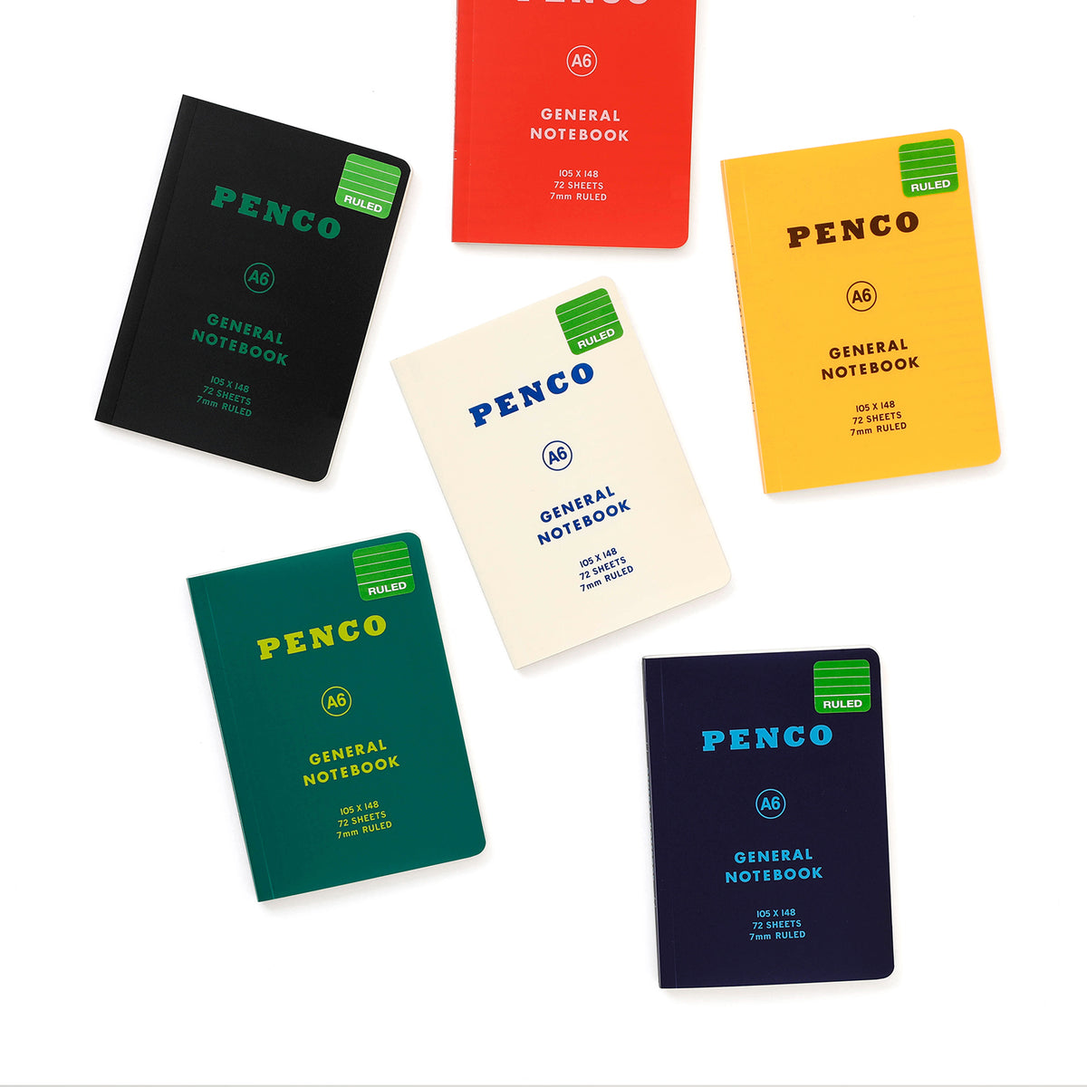 Penco Soft PP Notebook A6 in diversi colori