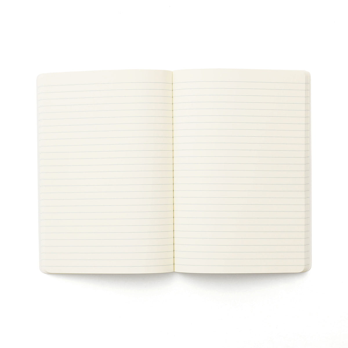 Interno del Penco Soft PP Notebook A6 con carta color crema a righe