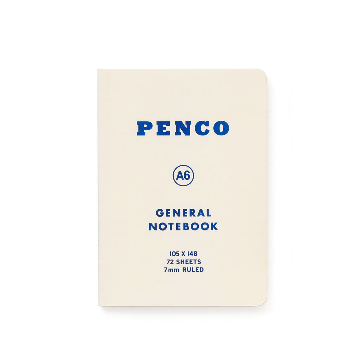 Penco Soft PP Notebook A6 bianco su fondo neutro